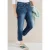 Cecil Dames Jeans met smalle pijpen in Blauw