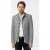 John Varvatos Ann Jacket – Slim Fit Single Breasted Cu Grey