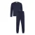 Ted Baker Pyjamaset voor heren met opdruk, ronde hals, normale pasvorm en lange pijpen (Marine)