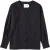 Closed No Collar Blouse Shirt Black