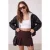 TRENDYOLMİLLA Dames Bruin Effen Kort / Mini A-lijn Rokken