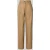 Christian Berg Woman Wide leg linnen broek met bandplooien
