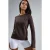 Lange Mouw Crew Neck Basis Blouse