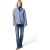 Oltre Short Coat In Knitted Fabric Light Blue