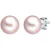 Valero Pearls Oorbellen  rosé / zilver