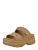 Crocs Muiltjes ‘Soho’  lichtbruin