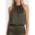 NIKKIE top met plooien – groen