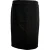 Joseph midi kokerrok in zwart polyester