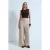 Mouwloze Kanten Geribde Blouse