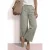 Street One Dames Wide Legs broek met Shiffley borduursel in Groen