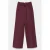 CKS wide leg broek – donkerrood