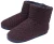 DUNLOP – Heren Fuzzy Sherpa Geheugenfoam Slippers (8, Marineblauw/Bordeaux)