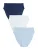 Next Slip  lichtblauw / donkerblauw / wit