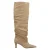 Sacha suède laarzen met hak – beige