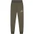 Malelions Junior Striped Signature Sweatpants | Moss Green/Beige