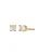ELLI PREMIUM Oorbellen  goud / transparant