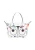 MYMO Handtas ‘Pop Eyetheme’  pink / oranjerood / zwart / wit