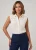 Tramontana Sleeveless Blouse Stretch C36-20-301 Blouse 001100-offwhite