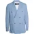 Amiri, Blauwe dubbelbreasted blazerjas