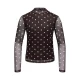 KIDS ONLY GIRL semi-transparante top met col en stippen – donkerbruin