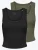ONLY Top ‘ONLEasy’  kaki / zwart