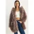 Oversized Hoody Faux Fur Jacket