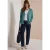 Vest met V-hals en knoopsluiting
