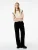 Koton Shirt  ecru / zwart
