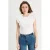 Cache Cache mouwloze top wit broderie
