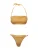 Kalaia Bikini ‘Reversible Gold Bikini’  goud