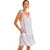 Mouwloze nachtjapon dames Selmark Homewear