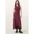 AllSaints Gia Maxi Dress Oxblood Red