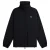 Fred Perry zwarte jas met patchzak en ritssluiting
