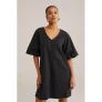 WE Fashion zomerjurk zwart