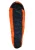 Mols Slaapzak  donkerblauw / donkeroranje