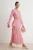 Trendyol Modest Dames Rood Geruit Maxi Lang Casual Skater Modest Jurken