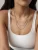 Hey Happiness Ketting ‘Bold Layers’  goud