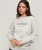 Oversized Heraldry Sweatshirt met Ronde Hals Grijs