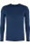 Marvelis Casual Trui ronde hals blauw, Effen