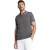 No Excess Pullover short sleeve polo button s dark steel