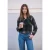 Chiffonblouse met strikdetail