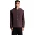 Lyle & Scott Heren gekreukt oversized shirt (Bruin)