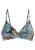 SUNSEEKER Bikinitop  cyaan blauw / donkerblauw / kreeft / zwart