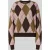 REVIEW Gebreide pullover in all-over look met ronde hals