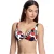 Dames Verstevigende Bikinibovenstuk met V-hals W260832