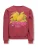 ONLY GIRLS Sweatshirt ‘KOGPhilea’  citroen / wijnrood / roodviolet / wit