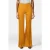 Moschino 60’s Cady Flared Trousers Yellow