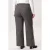 Miss Etam Plus wide leg broek met print – grijs