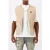 Black Bananas Monogram Quilted Vest Brown