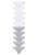 PETITE FLEUR String  grijs / wit